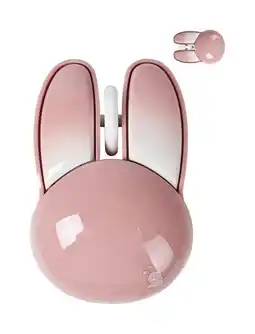 Falabella Mouse Inalámbrico Conejo Ligero Color Rosa oferta
