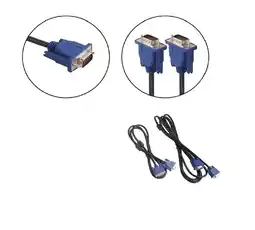 Falabella Cable Vga De 1.5 Metros Con Doble Filtro Para Monitor oferta