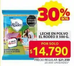Ara El Rodeo leche en polvo oferta