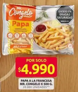 Ara Mr. Congelo papa a la francesca oferta