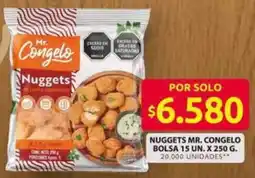 Ara Mr. Congelo nuggets oferta
