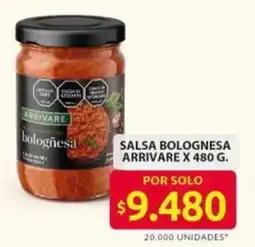 Ara Arrivare salsa bolognesa oferta