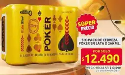 Ara Poker cervza oferta