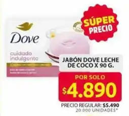 Ara Dove leche de coco jabon oferta