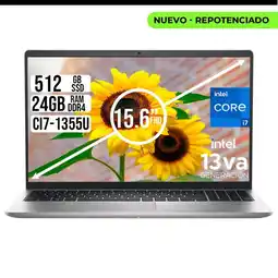 Falabella PORTATIL INSPIRON 15 INTEL CORE I7-1255U SSD 512GB RAM 24GB LED 15,6 FHD oferta