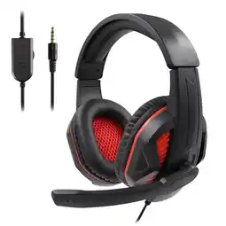 Falabella Diadema Tipo Gamer Pc Plug AMD-02 Nuevo Rojo oferta