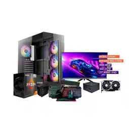 Falabella PC Gamer Ryzen 7 5700g/ RTX 5060 8GB/ RAM 48GB/ SSD 2.5TB/ Monitor 27 165hz FHD oferta