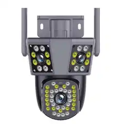 Falabella Cámara De Seguridad Genérica Triple Lente 6k 12 Mp Ptz oferta