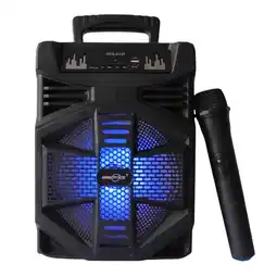 Falabella Parlante Portatil Con Microfono Inalambrico Y Luces oferta