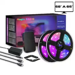 Falabella Luces Led para TV de Inmersión Ambibox 58 a 65 Sincronización HDMI oferta