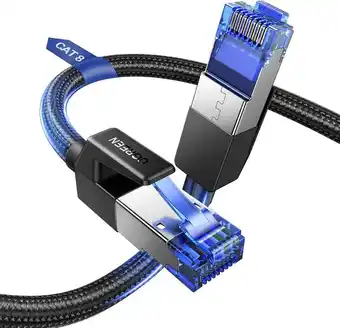 Falabella Cable De Red Cat8 Conector Rj45 40 Gbps 2000mhz Ethernet 20m oferta