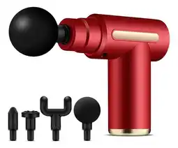 Falabella Mini Masajeador Martillo Pistola Fascial Muscular Relajante Rojo oferta