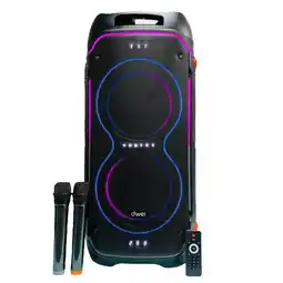 Falabella Cabina De Sonido Recargable 12 Doble Microfono Rgb 9000pmpo oferta