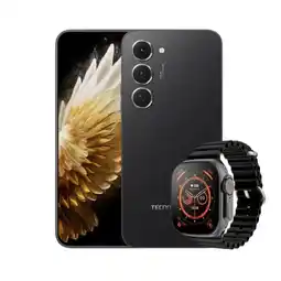 Falabella Celular Tecno Spark 40 Pro 256 GB 8 GB Negro + Smartwatch oferta