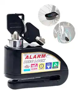 Falabella Candado Freno De Disco Con Alarma Para Moto O Bicicleta O oferta