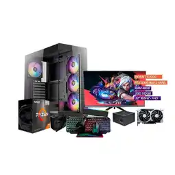 Falabella PC Gamer Ryzen 7 5700g/ RTX 5060 8GB/ RAM 48GB/ SSD 512GB/ Monitor 32 165hz FHD oferta