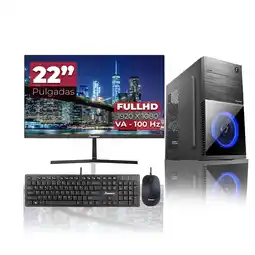 Falabella Computador Gamer Ryzen 5 4600G SSD512GB M2 RAM8GB Monitor 22 121507 oferta