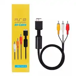 Falabella Cable De Audio Y Vídeo Rca Av Ps2 2 Ps3 Ps1 oferta