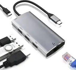 Falabella Adaptador Hub Usb C 3 Para Macbook Pro 3.0 Premium 5 En 1 oferta