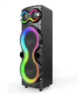 Falabella Torre De Sonido Ch-2128 Con Micrófonos Control Remoto oferta