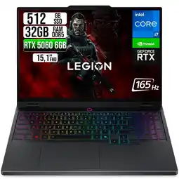 Falabella PORTATILE LEGION INTEL CORE I7-14700HX RTX 5060 8GB SSD 512GB RAM 32GB 15.1 OLED WQXGA oferta