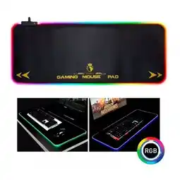 Falabella Pad Mouse Gamer RGB Alfombra de Goma 80 cm x 30 cm oferta