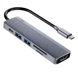 Falabella Adaptador Hub 8 En 1 Tipo C Hdmi Puerto Land Usb Mac Y Pc Sd oferta