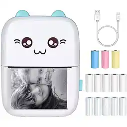 Falabella Mini Impresora Térmica Portátil Inalámbrico Para Celular oferta