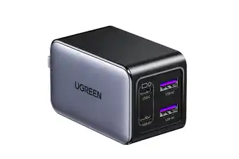 Falabella Cargador 65w 4 Puertos 2 USB-C + 2 USB-A Carga Rápida oferta