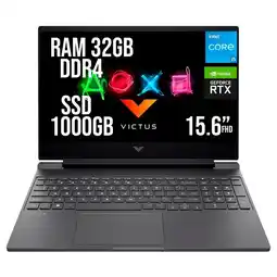 Falabella VICTUS INTEL CORE I5-13420H SSD 1TB RAM 32GB RTX 3050 6GB LED 15.6 FHD 144Hz oferta