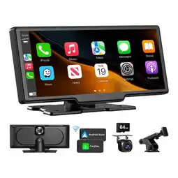 Falabella Pantalla táctil inalámbrica portátil CarPlay para coche oferta