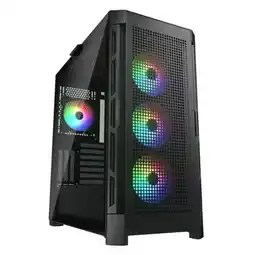 Falabella Chassis DUOFACE PRO con Vidrio Templado, Panel Dual Intercambiable y 4 Ventiladores ARGB oferta