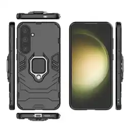 Falabella Funda Anti Golpes Anillo Compatible con Samsung S24 Negro oferta