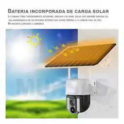 Falabella Camara solar de alta definicion con vision nocturna a Color Promo oferta