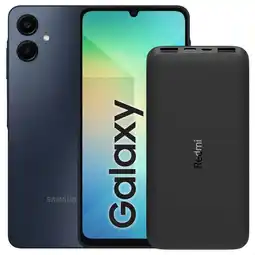 Falabella Celular Galaxy A06 128GB /4GB Black + Power Bank 10000 oferta