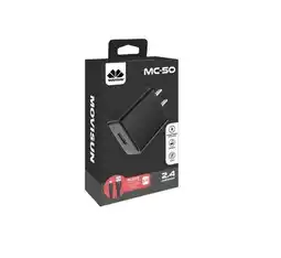Falabella Cargador Mc-50 Usb 2.4 Amperios Incluye Cable Usb/v8 negro oferta