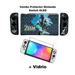 Falabella Acrilico Protector Caballo + Vidrio Para Switch Oled oferta