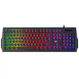 Falabella TECLADO GAMER HAVIT MEMBRANA RGB USB NYLON FUNCIONES RAPIDAS oferta