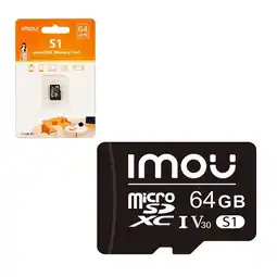 Falabella TARJETA MICROSD 64B CLASE 10 IMOU DAHUA PARA CAMARAS oferta