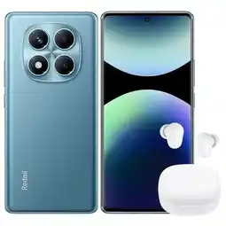 Falabella Celular Redmi Note 14 Pro 256GB /8GB 200MPX Azul + Buds 6 Play Wht oferta