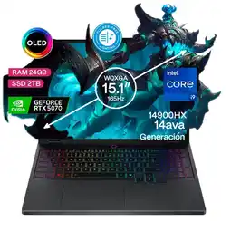Falabella Portátil Gamer Legion Core i9 24GB SSD 2TB RTX5070 8GB oferta