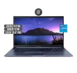 Falabella PORTATIL INTEL CORE I5-1240P SSD 512GB RAM 12GB LED FHD 15.6 oferta