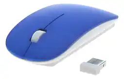 Falabella Mouse Inalámbrico Ultra Delgado Bluetooth + 2.4ghz (Azul) oferta