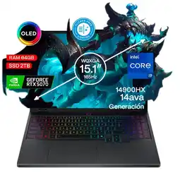 Falabella Portátil Gamer Legion Core i9 64GB SSD 2TB RTX5070 8GB oferta