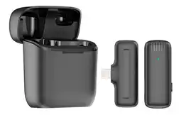 Falabella Microfono Inalambrico De Solapa Para iPhone iPad Con Estuche oferta