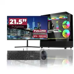 Falabella Computador Gamer Ryzen 5 8500G SSD 512GB M2 RAM 16GB RGB Monitor 22 121593 oferta
