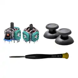 Falabella 2* Repuesto Analógico + 2 Capuchas Para Control Ps4 + Torx 8 oferta