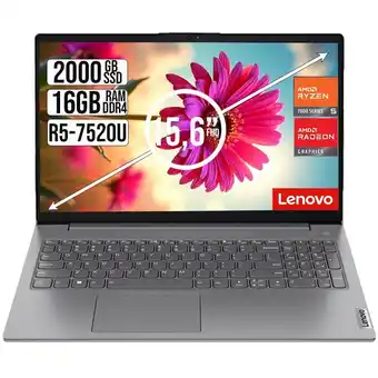 Falabella PORTATIL V15 AMD RYZEN 5 7520U SSD 2TB RAM 16GB 15,6 FHD oferta