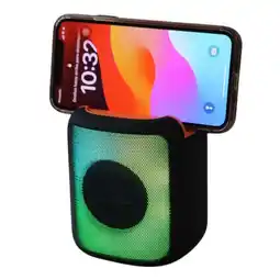 Falabella Parlante Recargable Portatil Con Luz Led Y Sonido Potente oferta