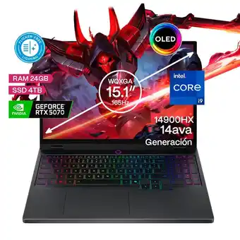 Falabella Portátil Gamer Legion Core i9 24GB SSD 4TB RTX5070 8GB oferta